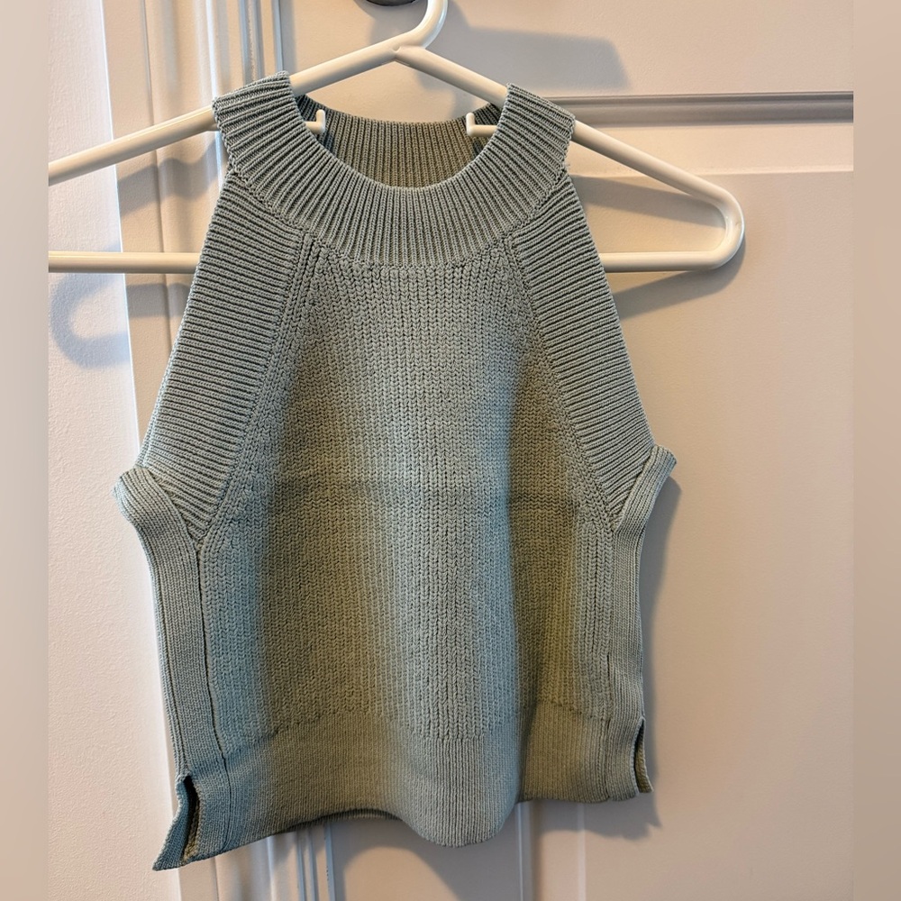 Wilfred knitted crop top